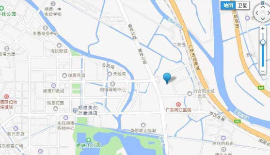 金科博翠天下府位置图