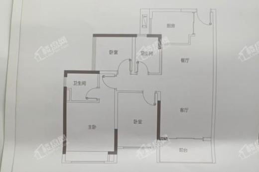 中国铁建公馆户型图