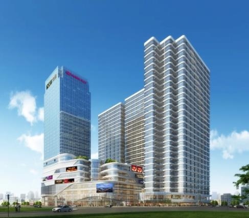 中盈国贸商业中心效果图