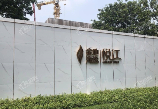 金地海逸悦江实景图