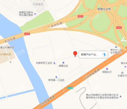 顺德汽车产业园位置图