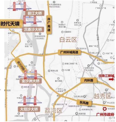 时代天境位置图