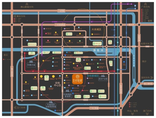 信业悦容台位置图