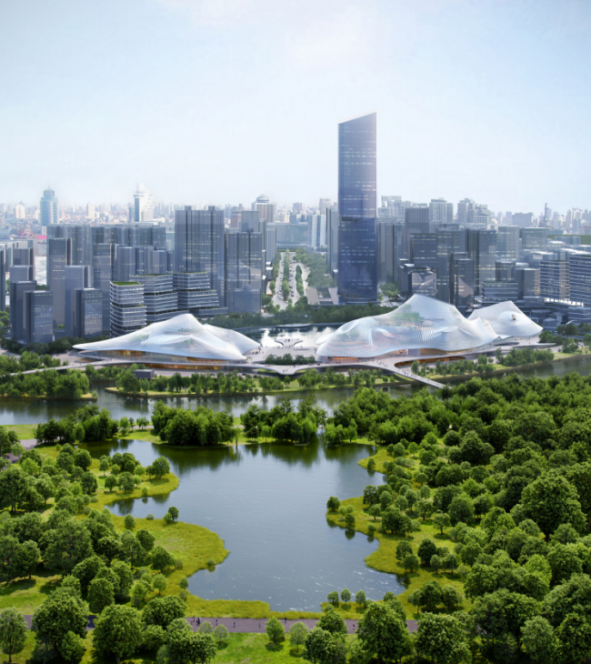 南海艺术中心效果图 南海艺术中心效果图