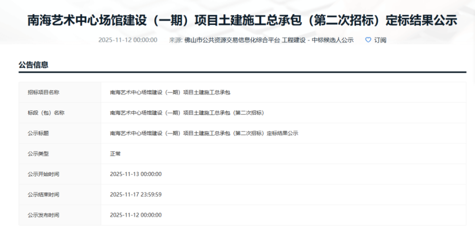 来源广东省公共资源交易平台