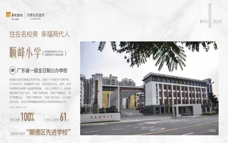 华润置地顺德悦府配套图