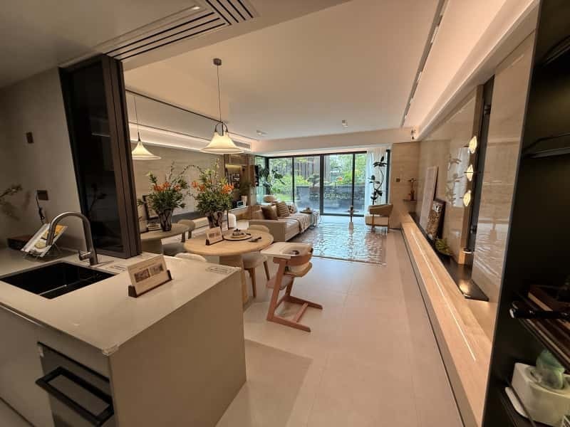 保利锦鲤堂悦项目样板间