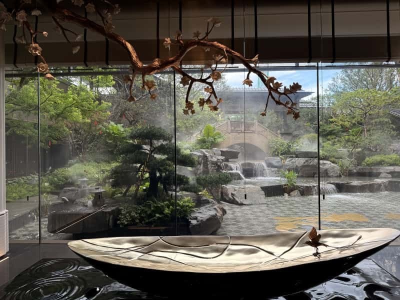 保利锦鲤堂悦项目园林实景图