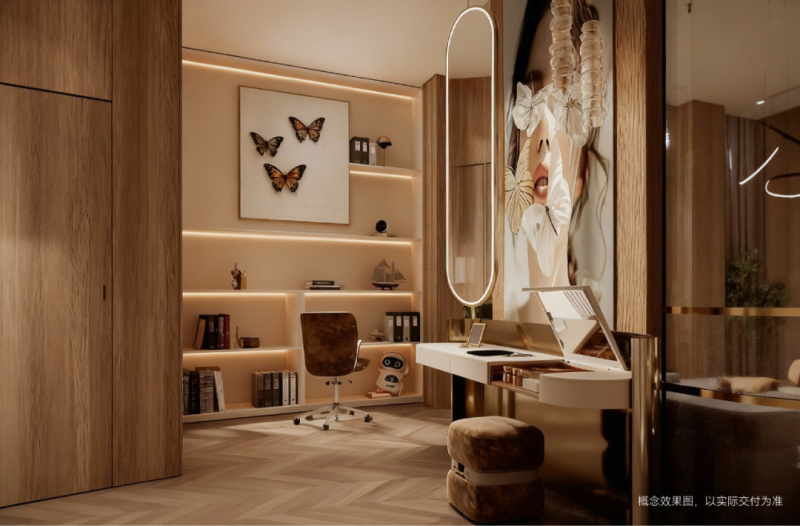 招商佛山序项目样板间示意图