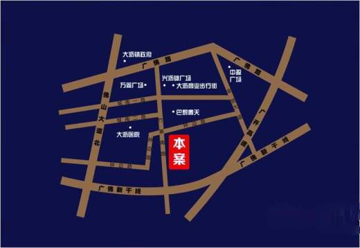 深基天海城市花园位置图