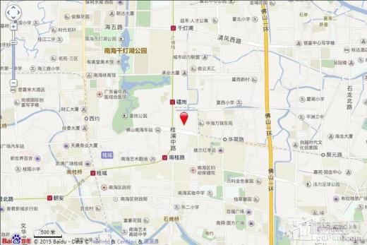 万科金色领域位置图