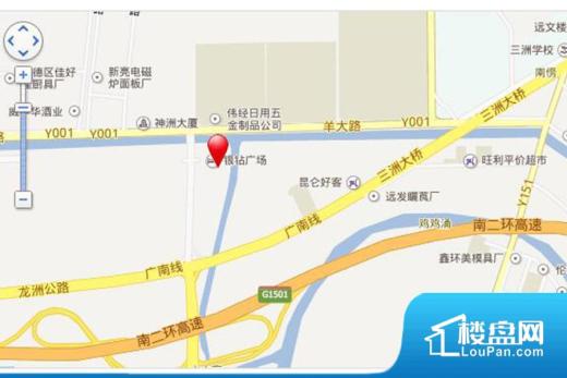 银钻广场效果图